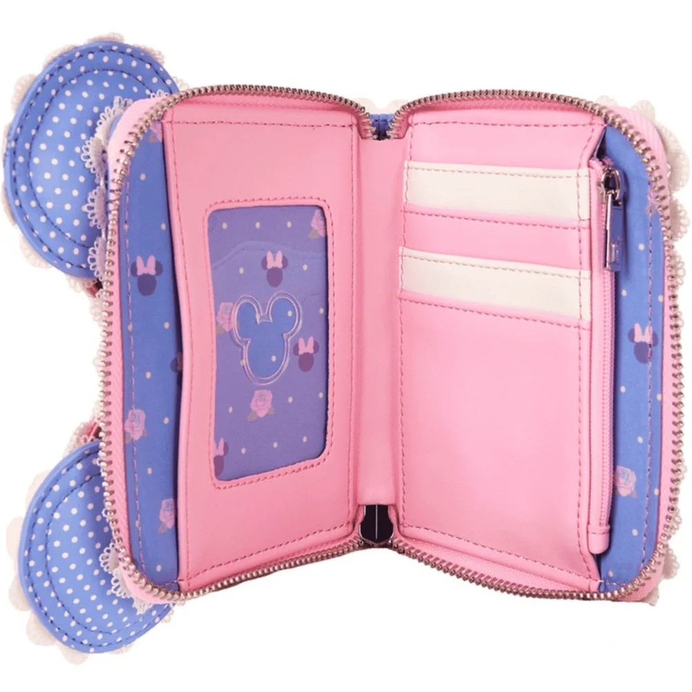 Disney Minnie Mouse Backpack and Wallet Set - Pink and Blue - Picture 6 of 6